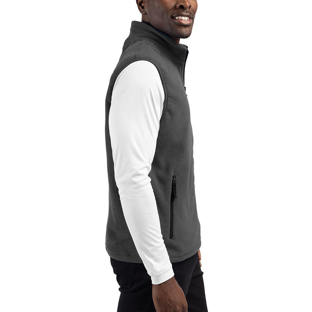 Cutter & Buck Clique Summit Performance Fleece Full Zip Men's Vest Product Image