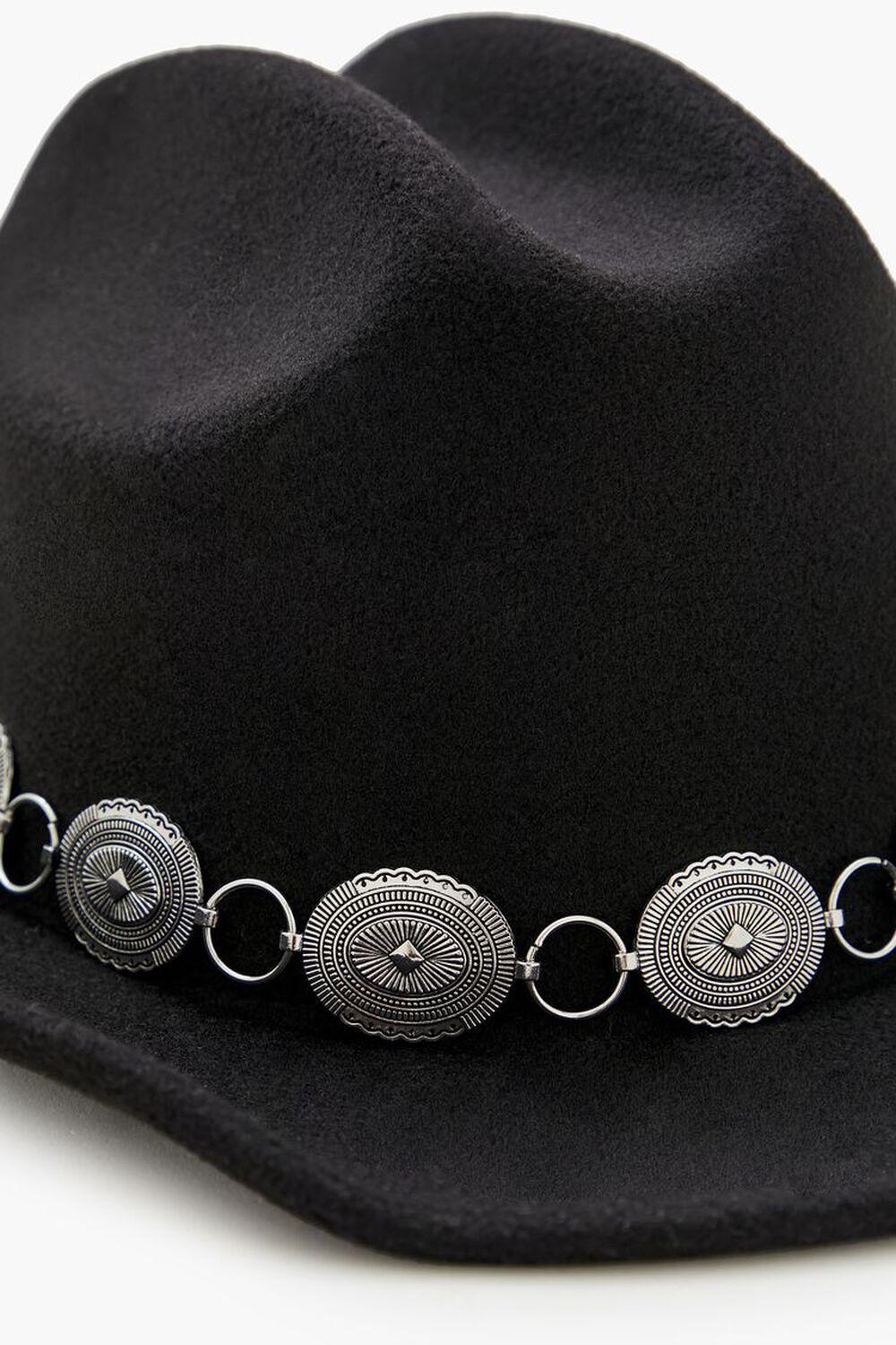 Etched Disc-Trim Cowboy Hat | Forever 21 Product Image