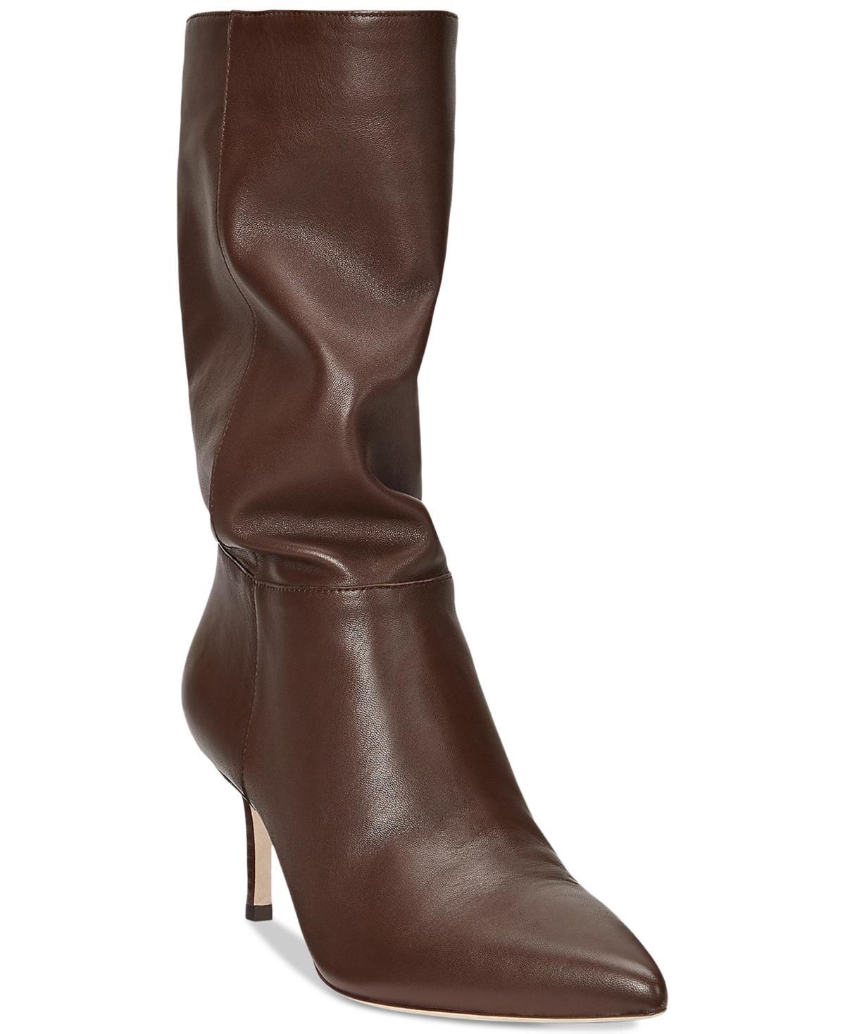 Lauren Ralph Lauren Leannah Nappa Leather Boots Women's Boots Product Image