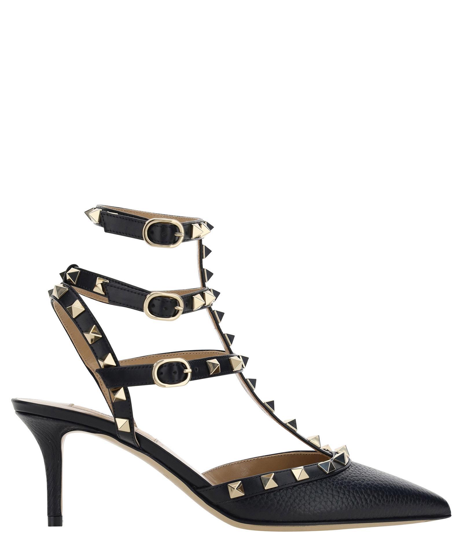 VALENTINO GARAVANI Rockstud Pumps In Black Product Image