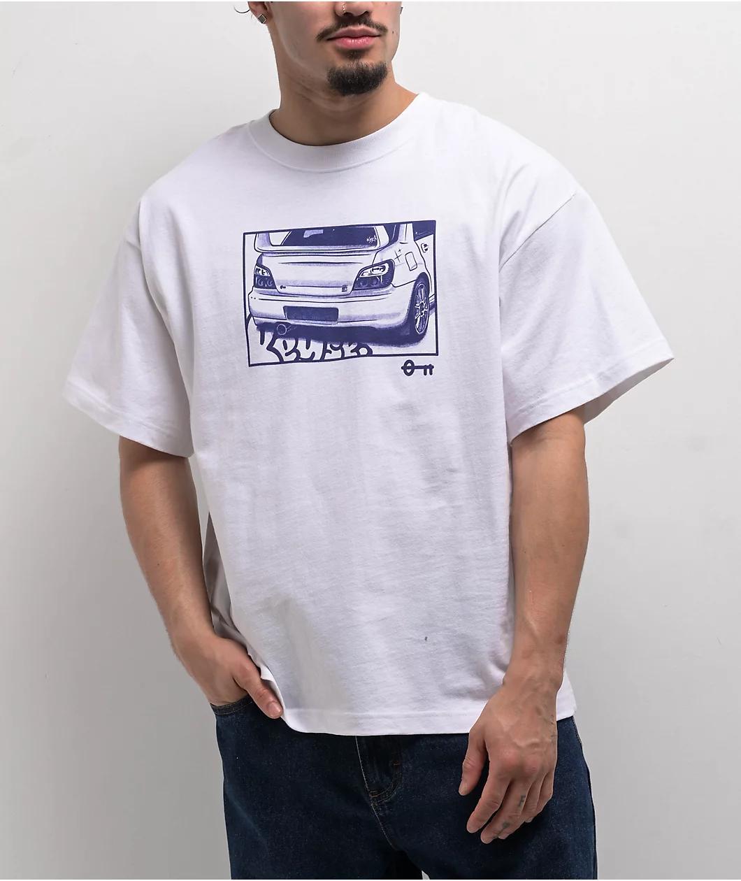 Key Street Halftone 2.0 White T-Shirt Product Image