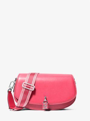 Mila Medium Leather Messenger Bag Product Image