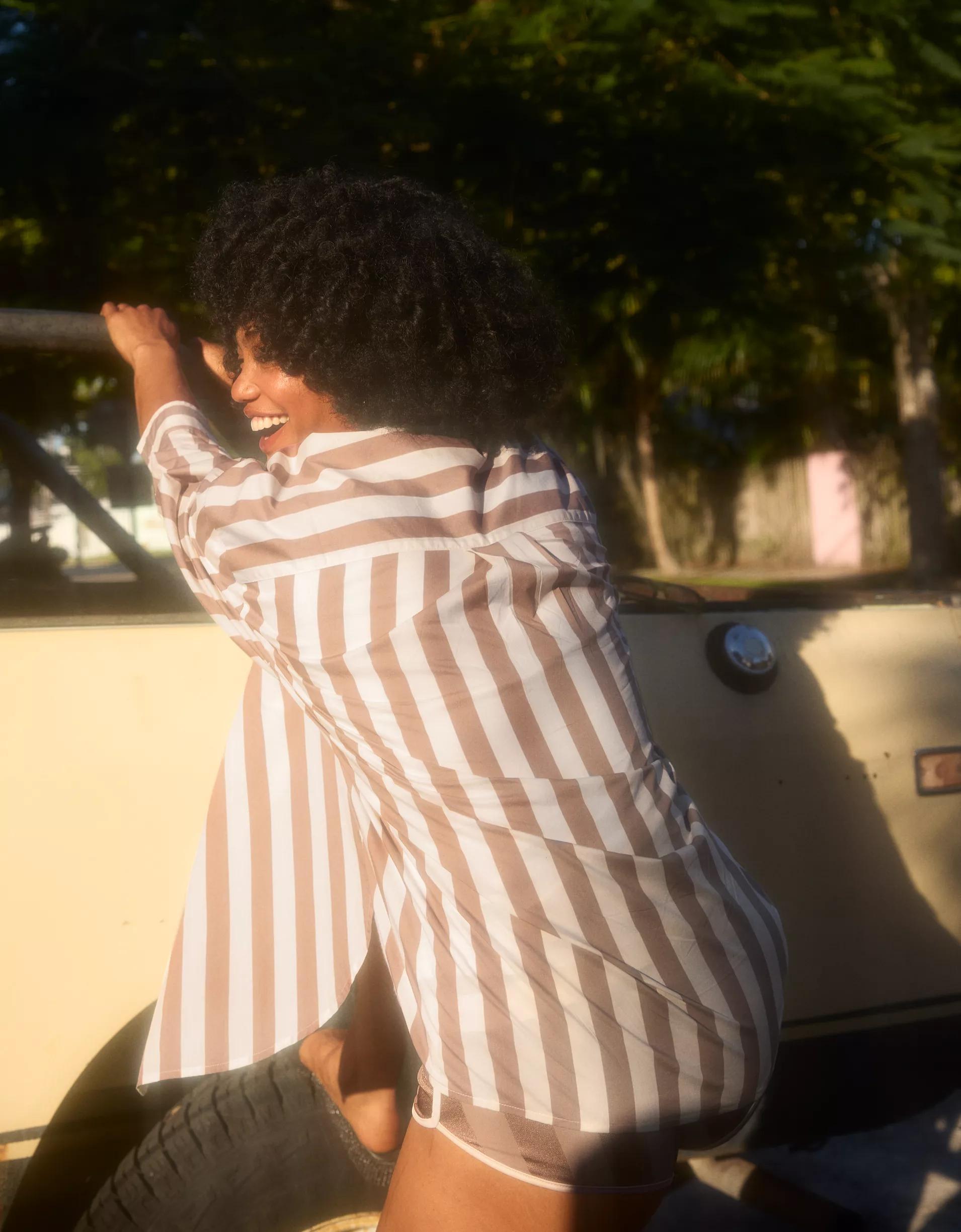 Aerie Good Day Button Down Shirt Product Image