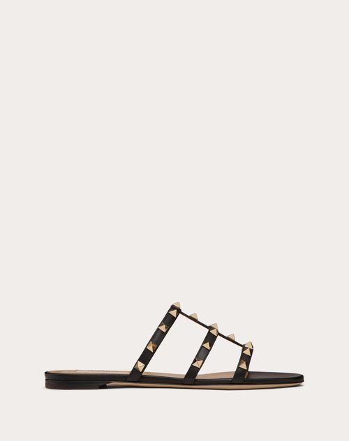 ROCKSTUD FLAT SLIDE SANDAL Product Image