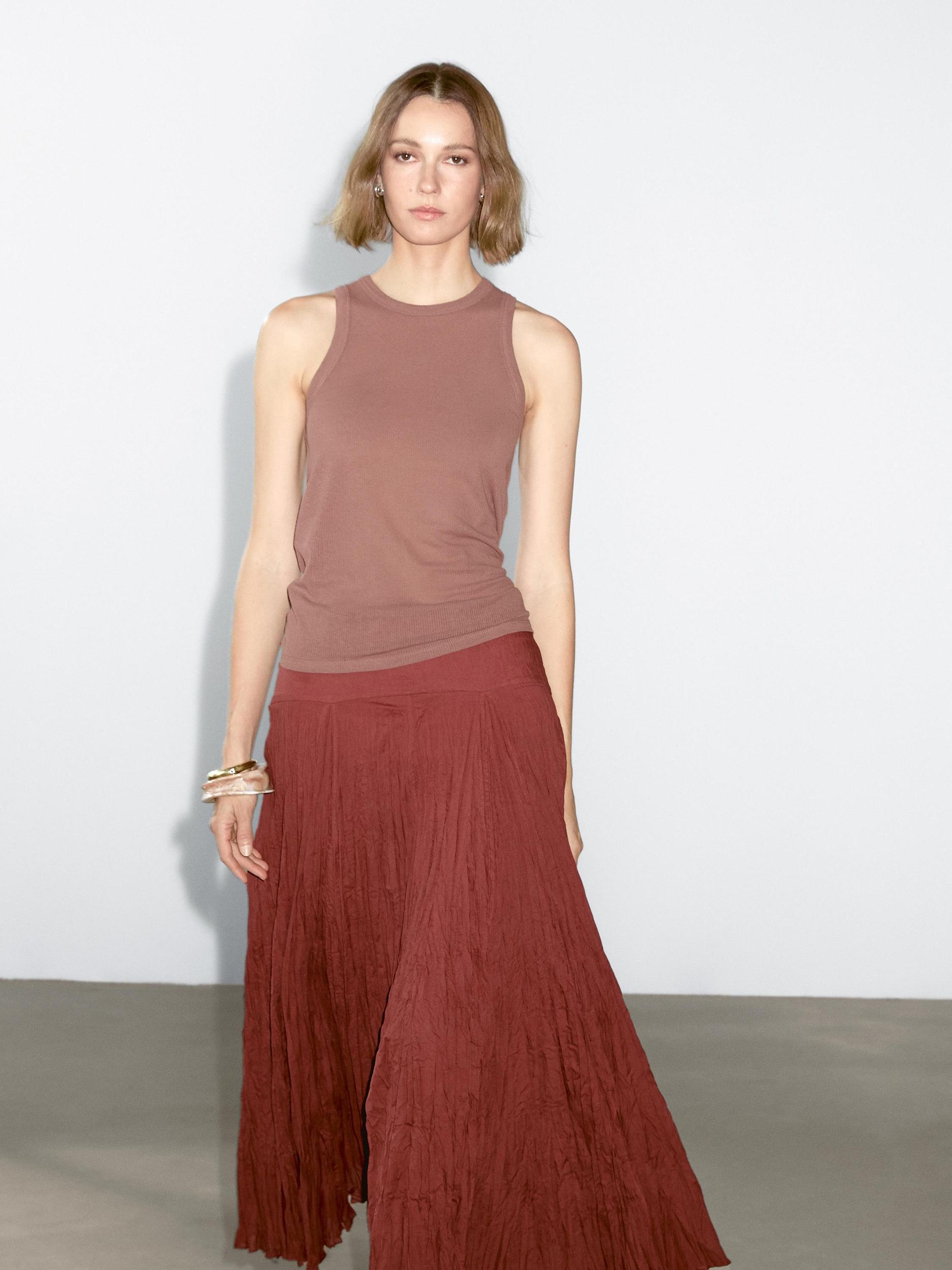 100% cotton halter top Product Image