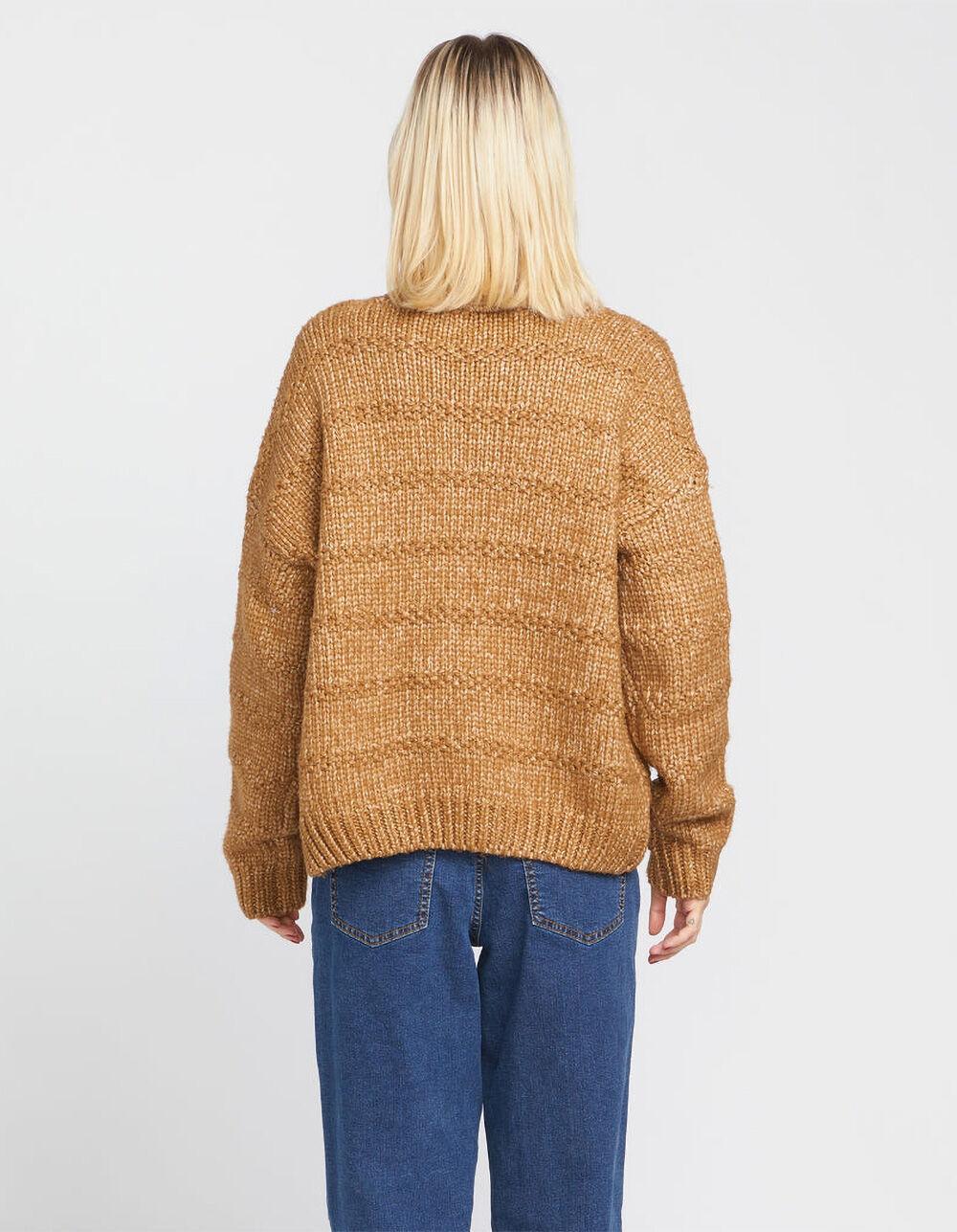 VOLCOM Deserts Edge Womens Cardigan - CAMEL Product Image