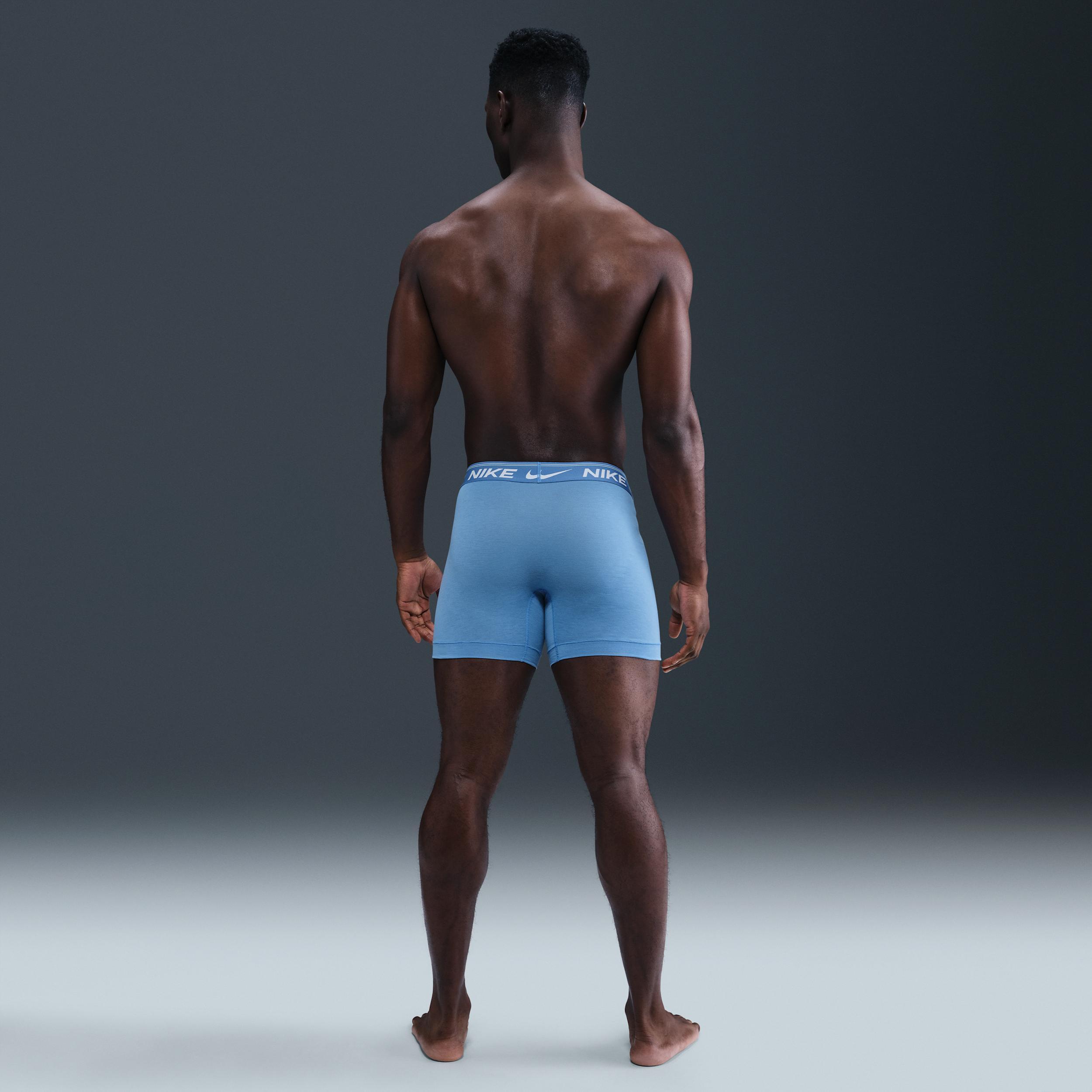 Nike Mens Dri-FIT Ultra Comfort Boxer Briefs (3-Pack) | KE1257-421 Product Image