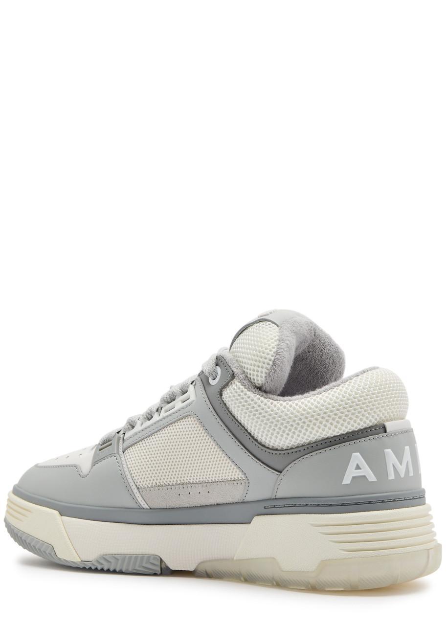 AMIRI Ma-1 Panelled Leather Sneakers In Grey Product Image