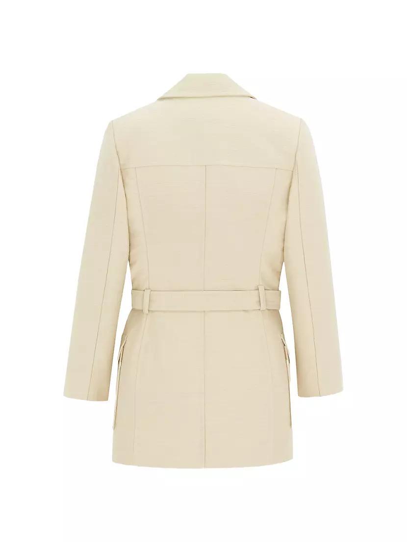 Saharienne Jacket in Cotton & Wool Product Image