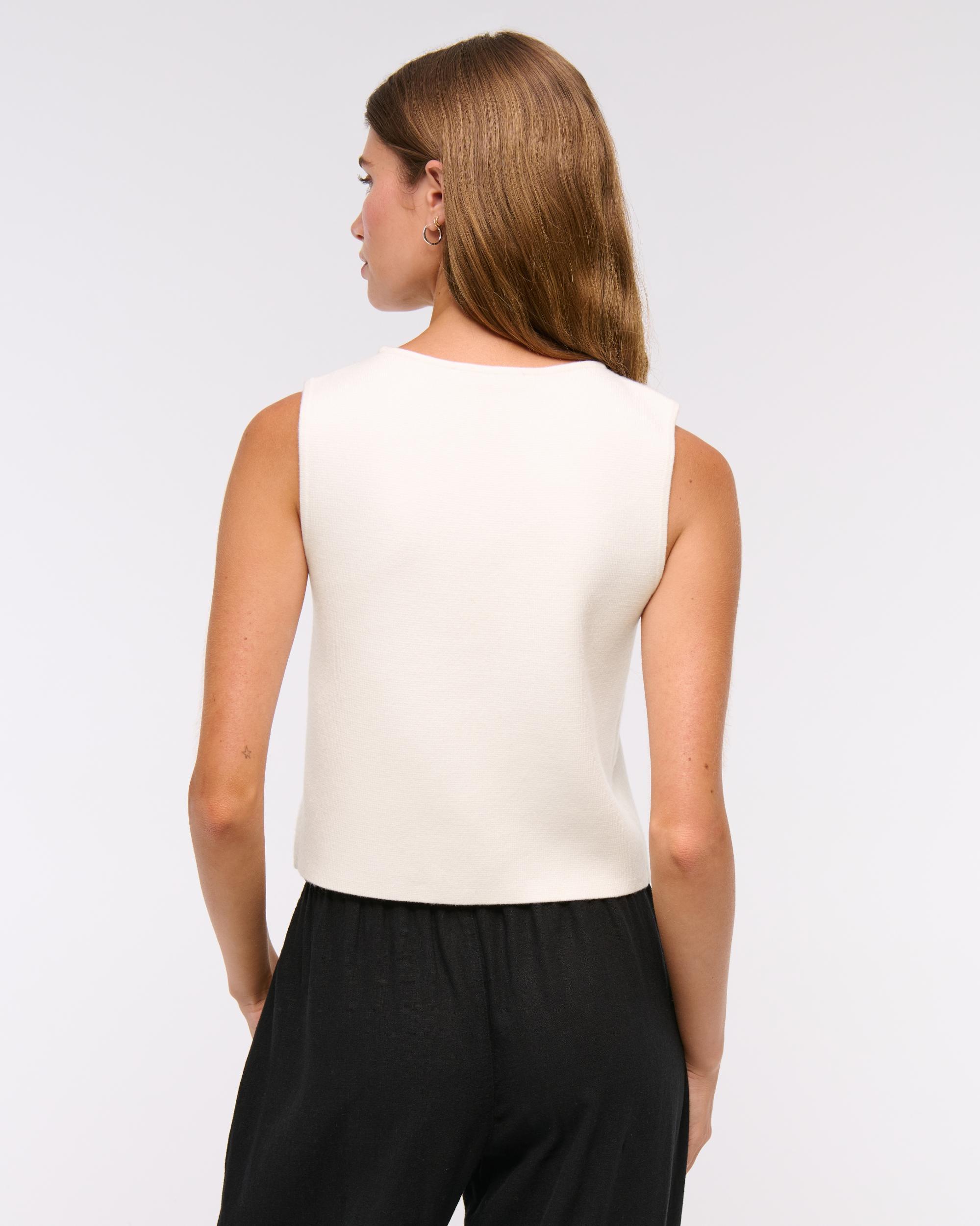 LuxeLoft V-Neck Vest Product Image