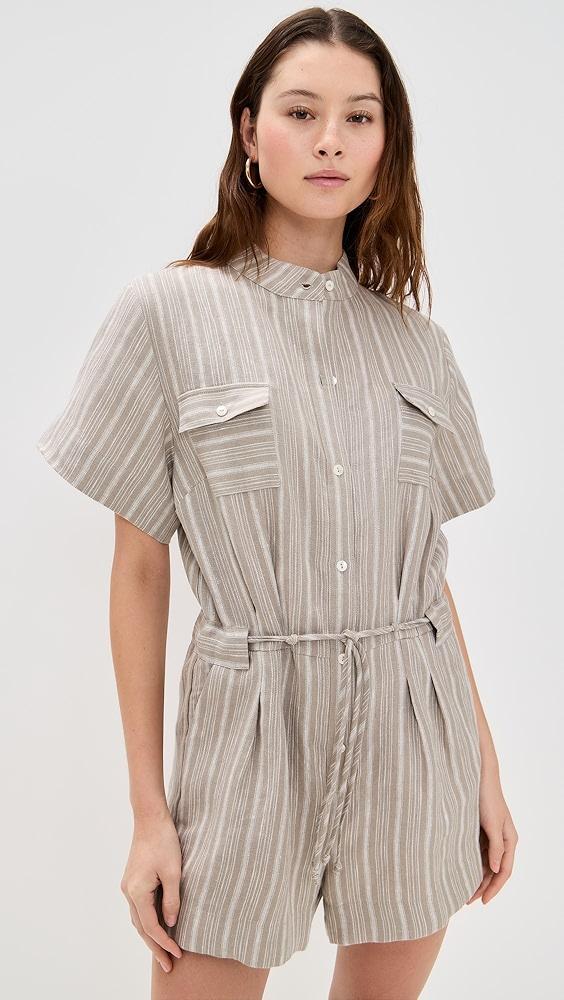 HEVRON Taryn Romper | Shopbop Product Image