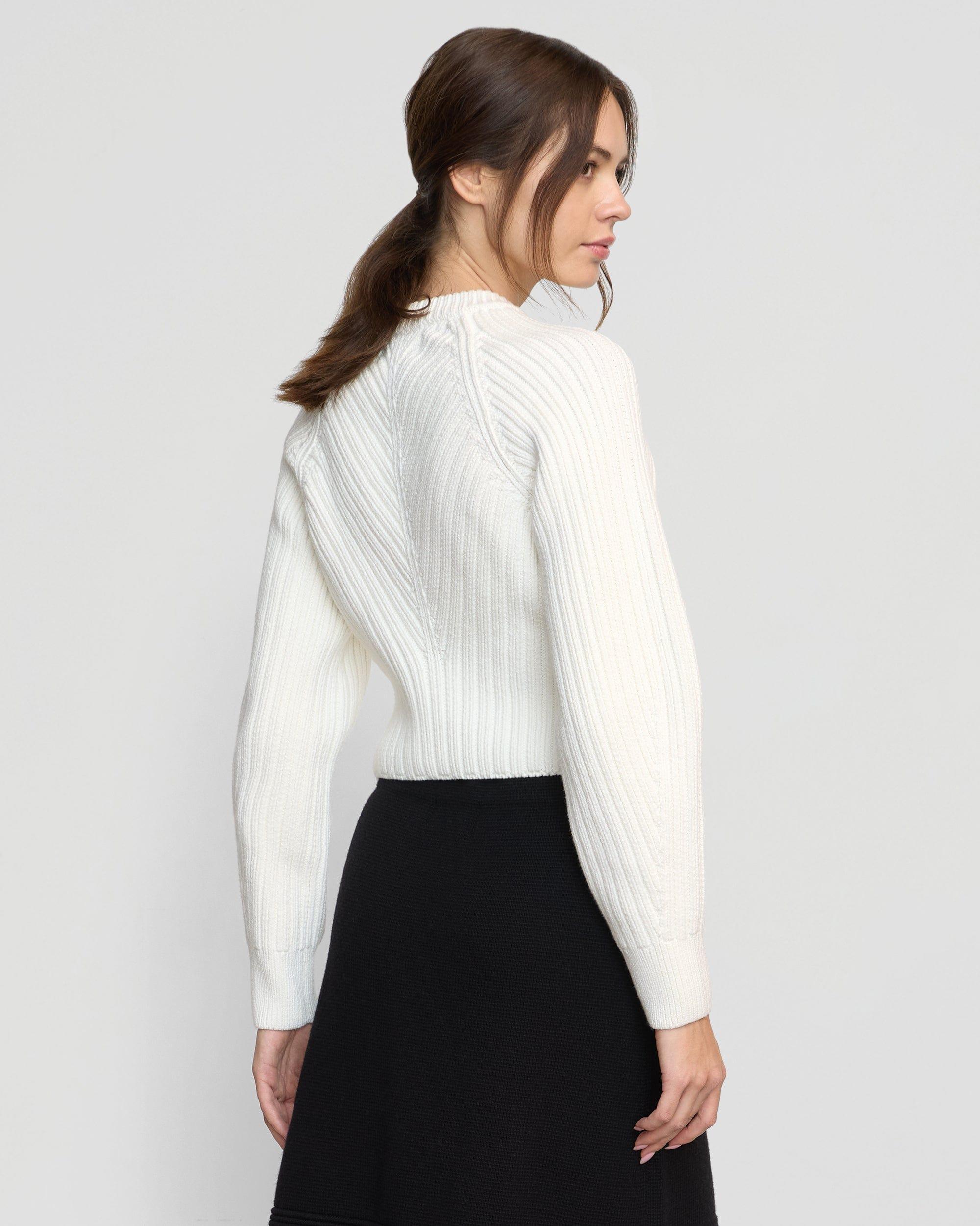 Iona Organic Cotton Cropped Sweater Product Image