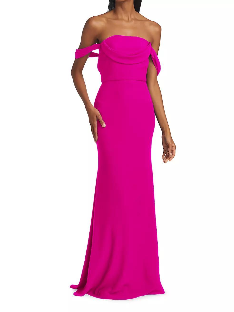 Andree Off-The-Shoulder Gown Product Image