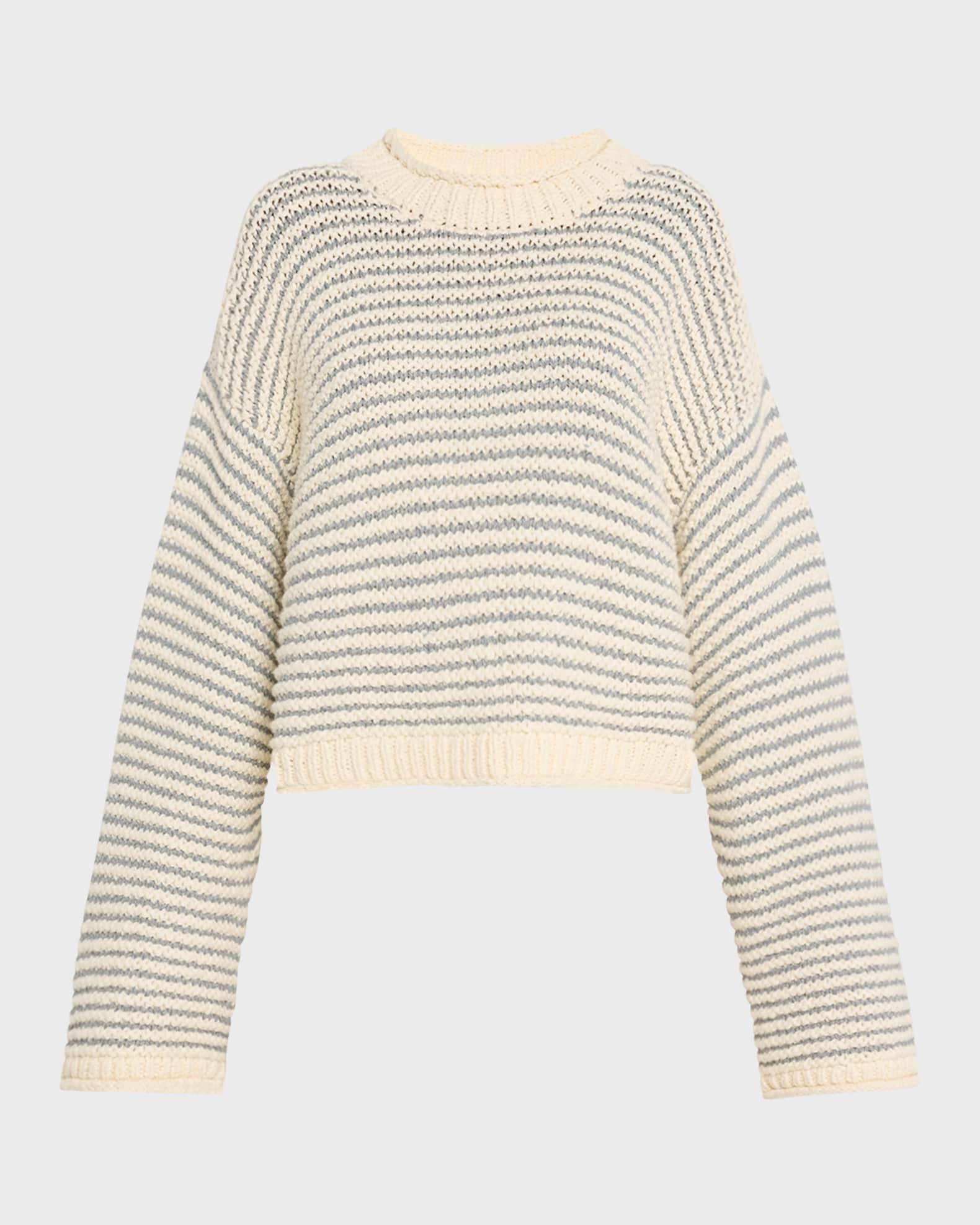 The Bell-Sleeve Jumper Roll Sweater Product Image