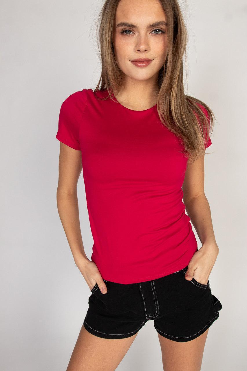 Double Layer Crew Shirt Product Image