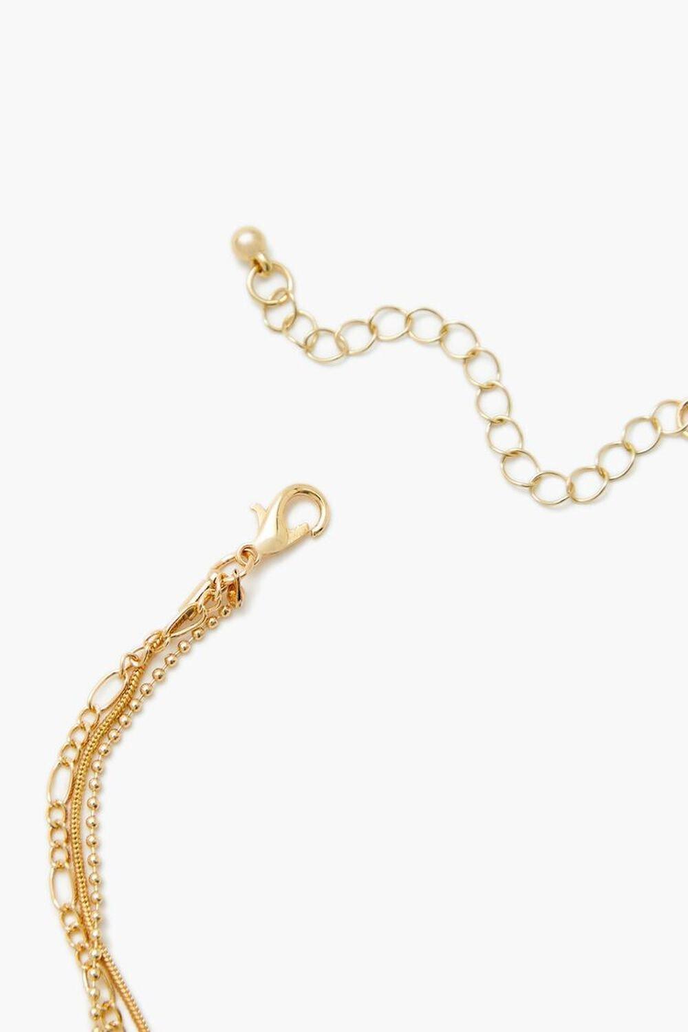 Disc Pendant Layered Necklace | Forever 21 Product Image