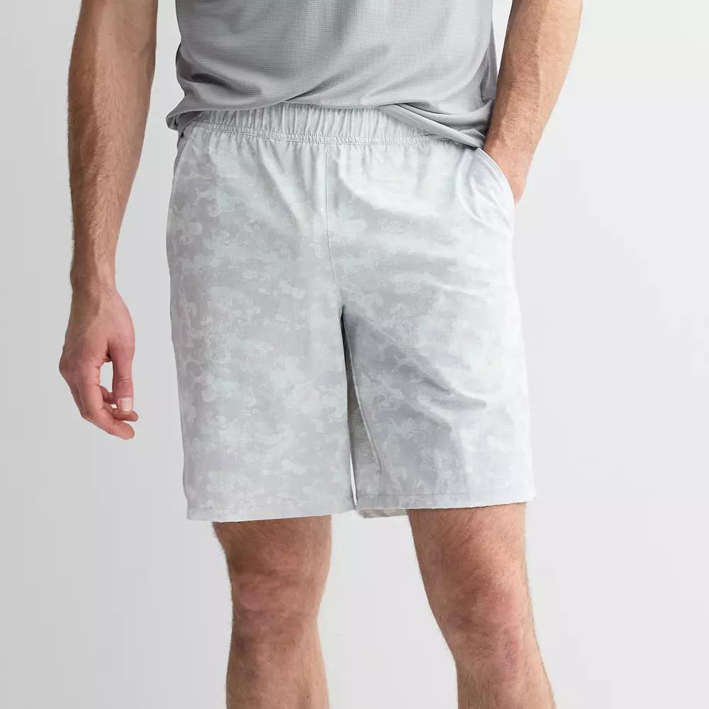 Men's Tek Gear® Lightweight 9 in. Woven Shorts, Size: Small, Grey Green Product Image