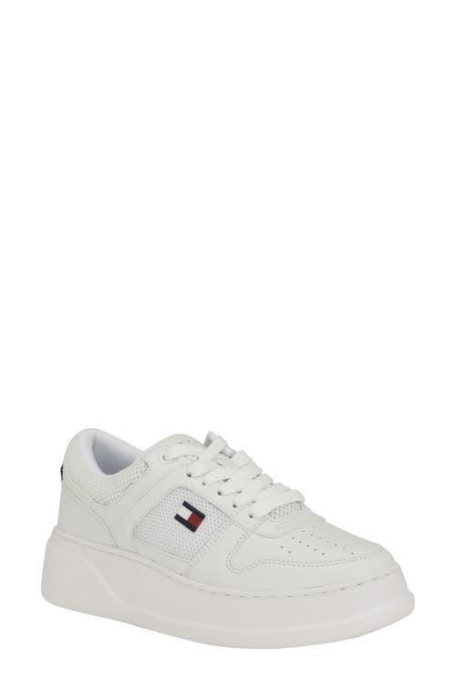 Tommy Hilfiger Womens Gaebi Lace-Up Fashion Sneakers Product Image