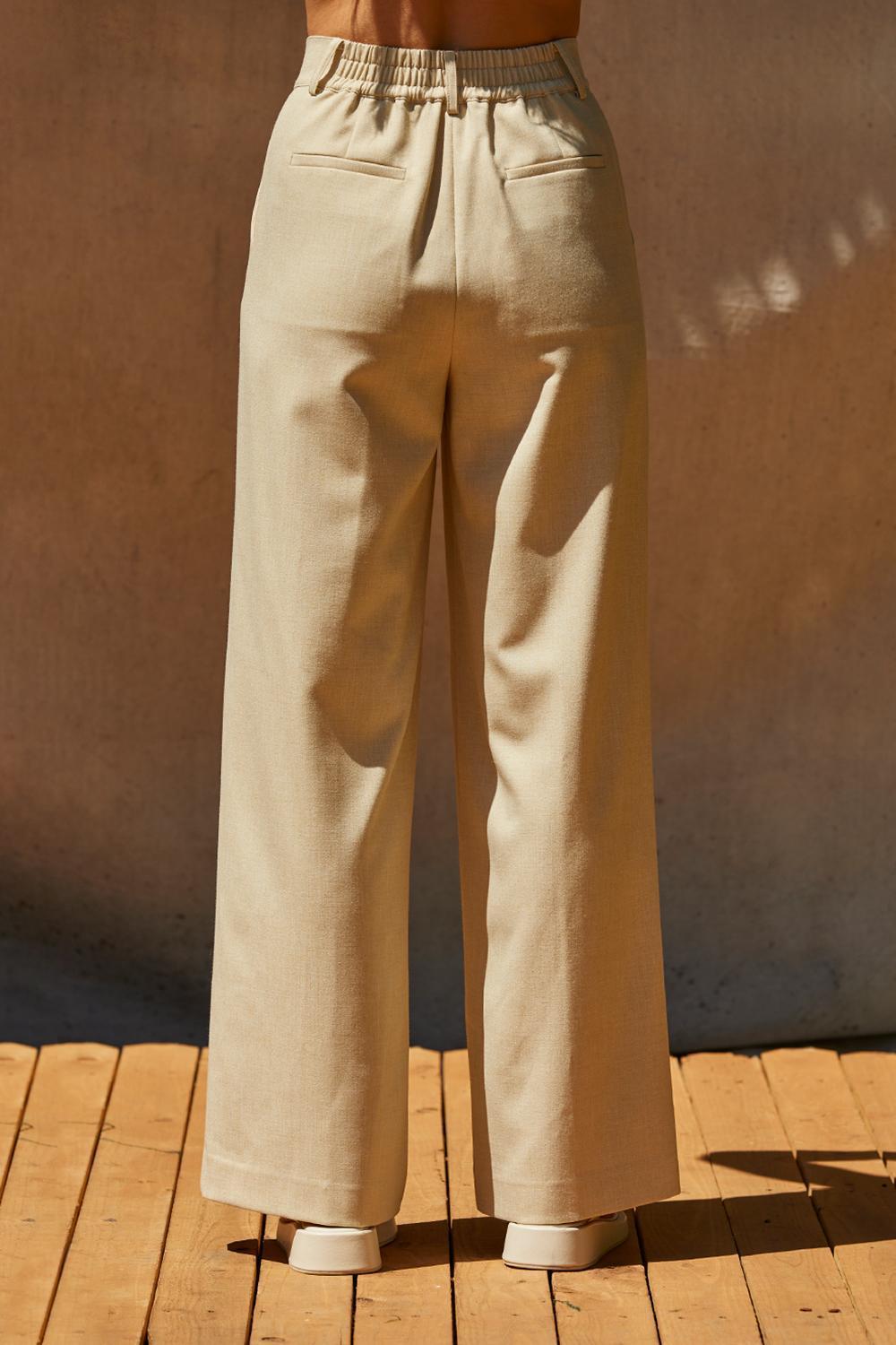 Pleated Trouser Pants Product Image