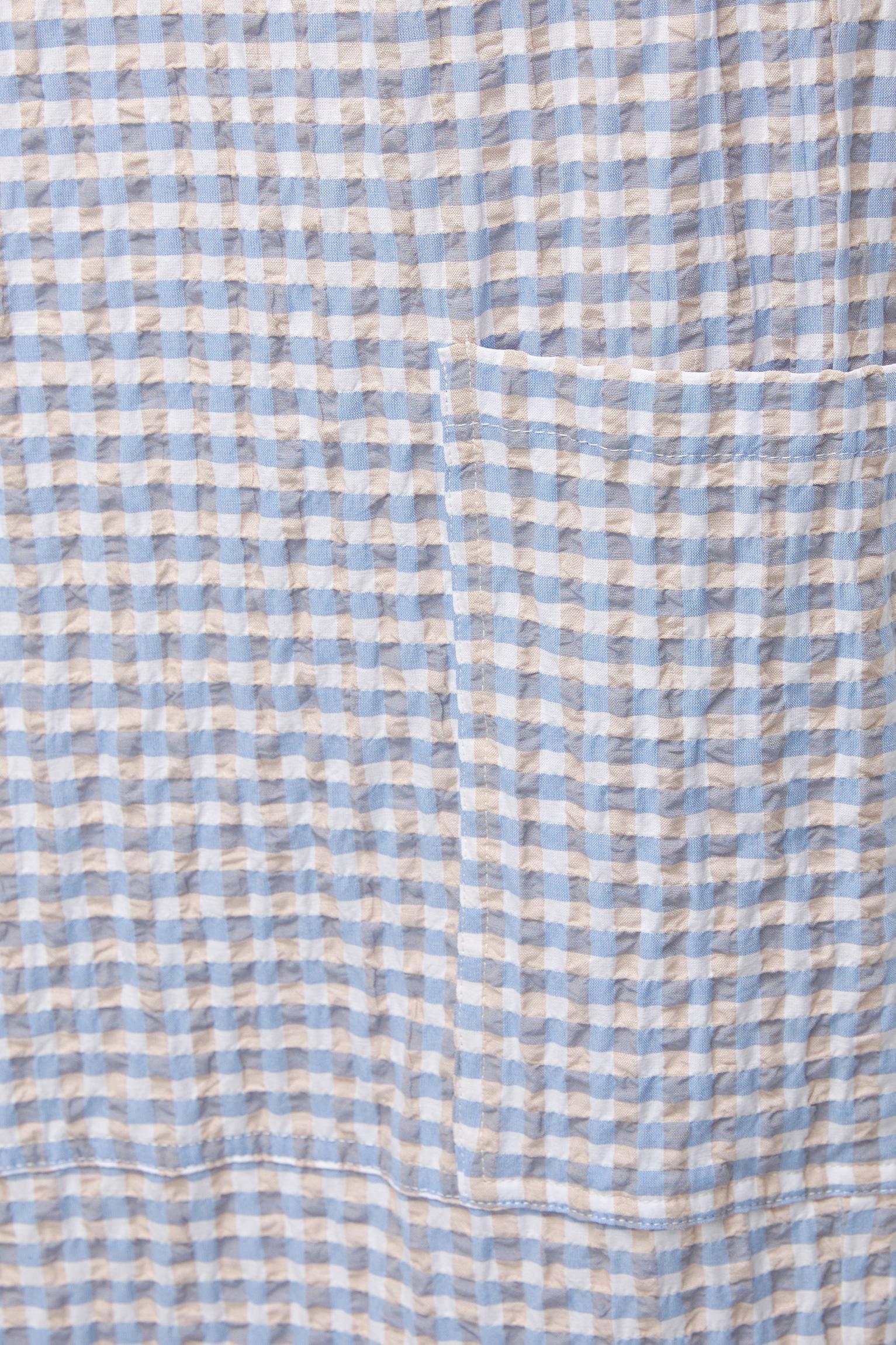 Checked pajama-style pants Product Image
