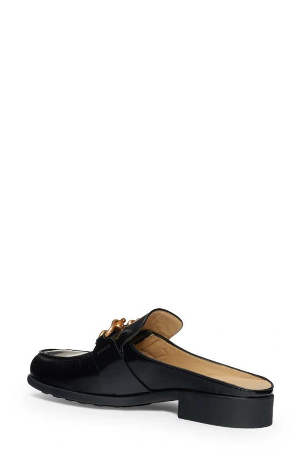 Monsieur Bit Loafer Mule In Black Product Image