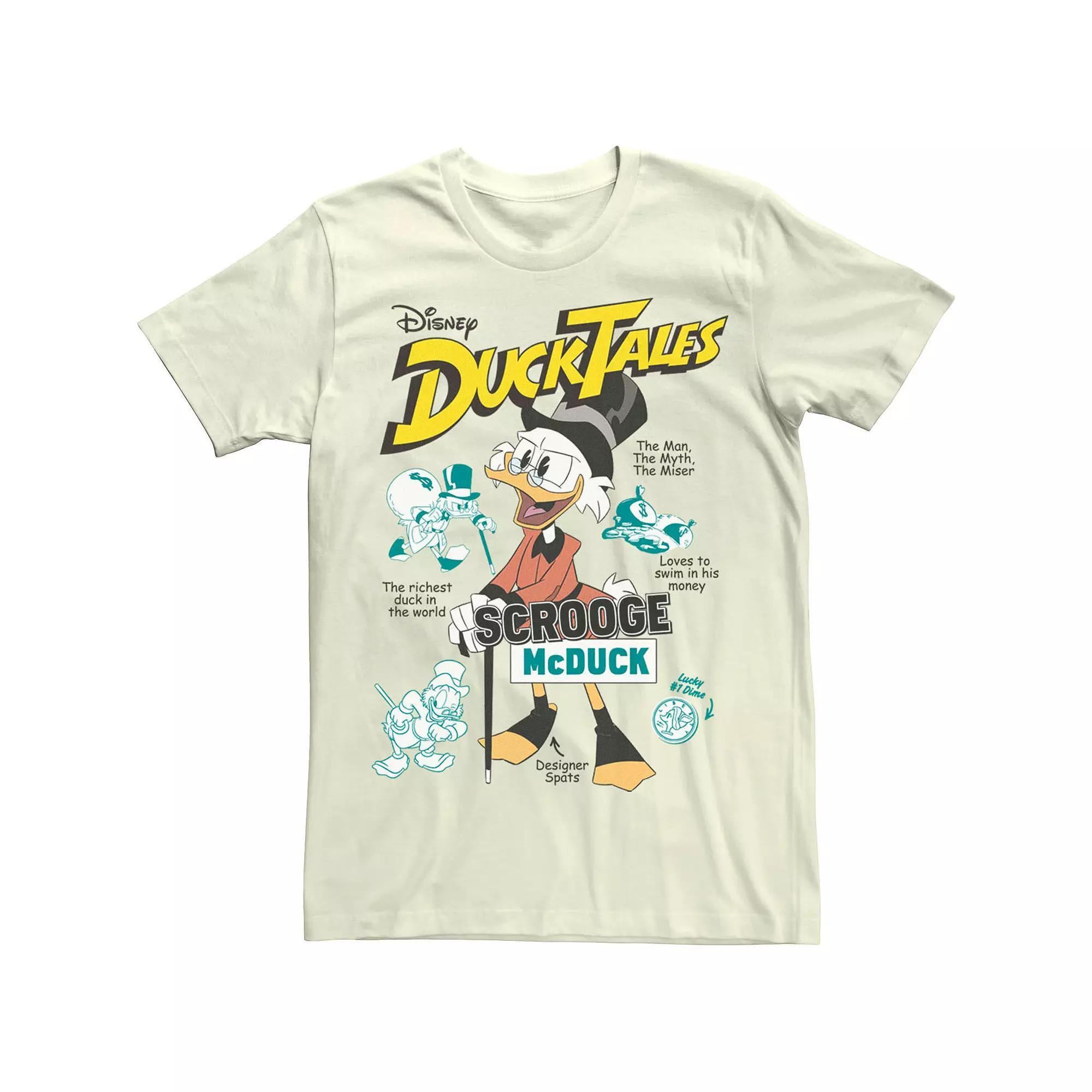 Men's Duck Tales Richest Duck Poster Tee,  Product Image