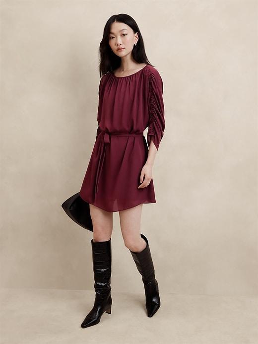 Shirred Mini Dress Product Image