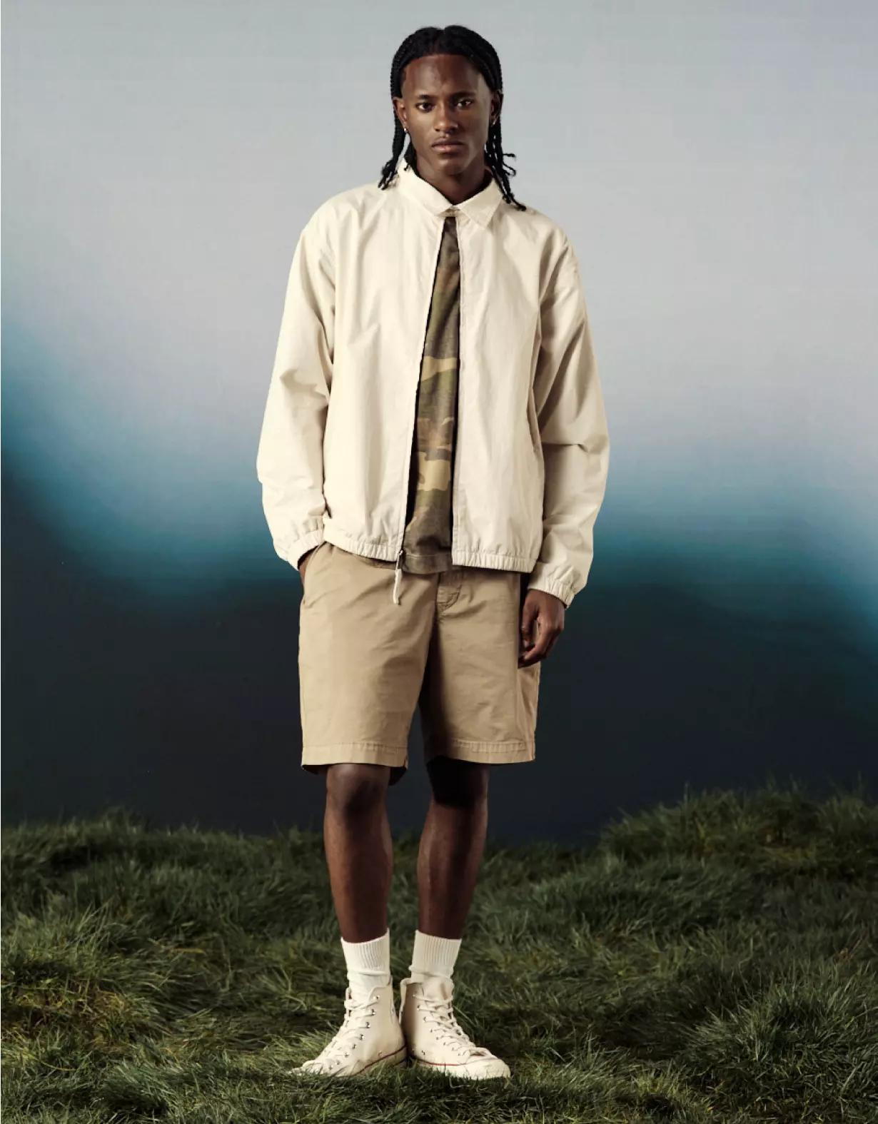 AE 7" Flex Khaki Short Product Image