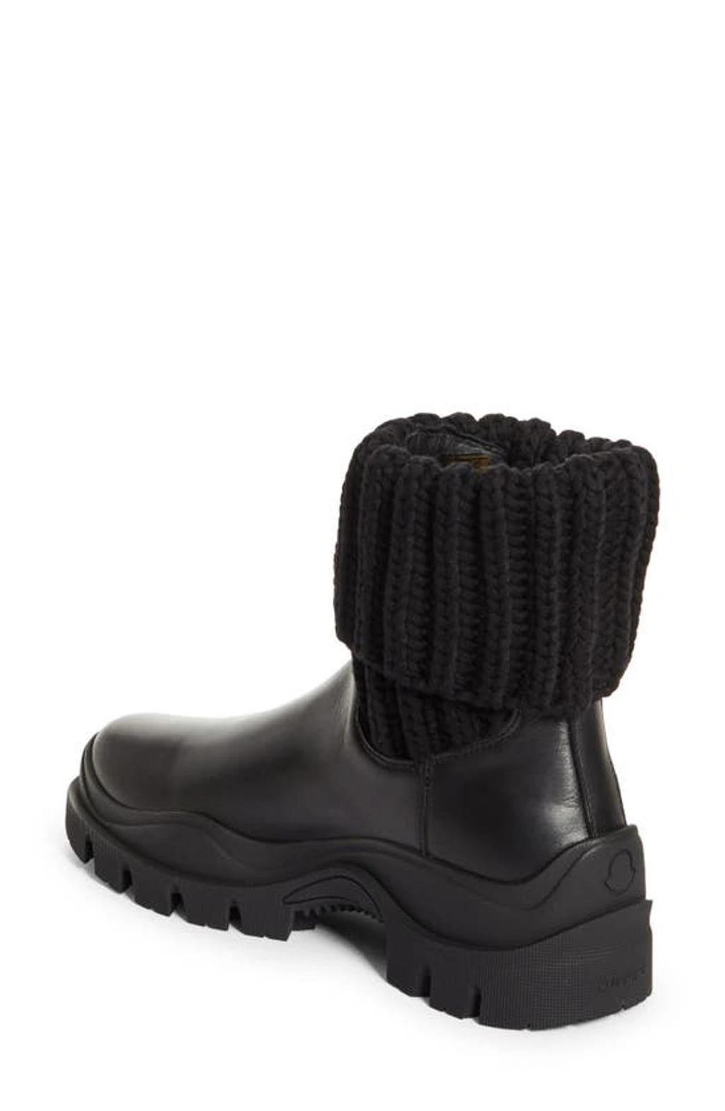 MONCLER Larue Water Repellent Ankle Boot In Black Product Image