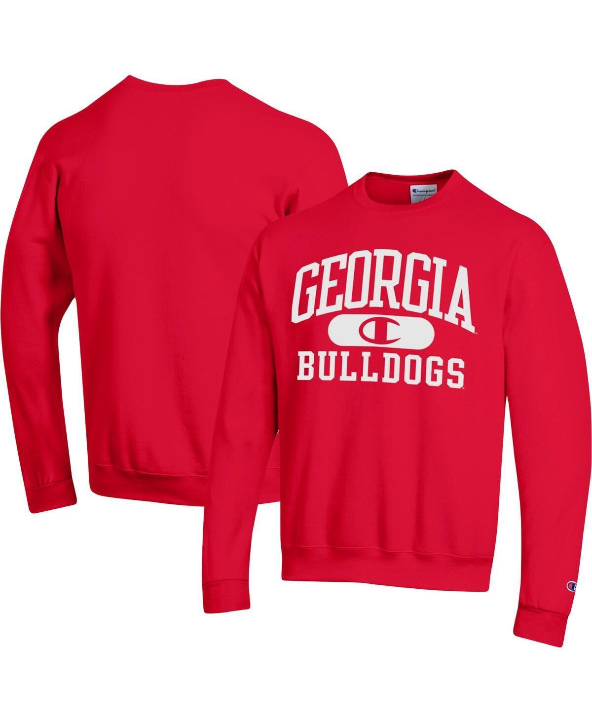 Mens Champion Georgia Bulldogs Arch Pill Sweatshirt Product Image