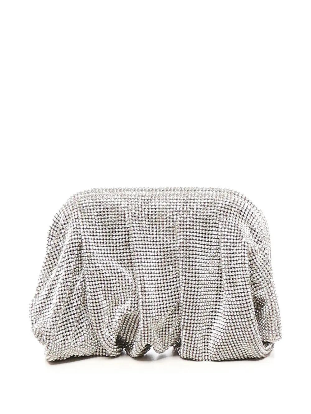 BENEDETTA BRUZZICHES Small Venus Clutch Bag In Silver Product Image