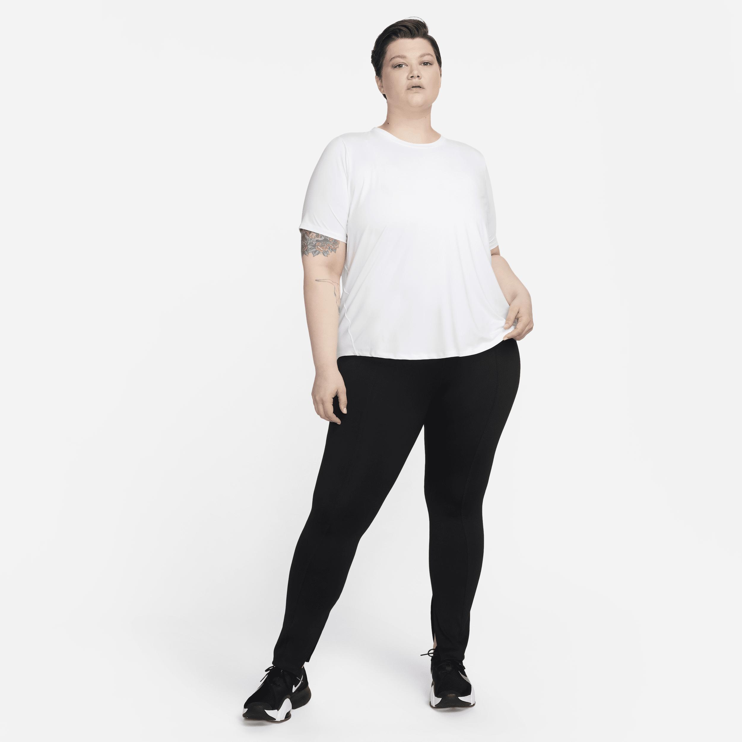Nike Womens One Classic Dri-FIT Short-Sleeve Top (Plus Size) | FN2800-100 Product Image