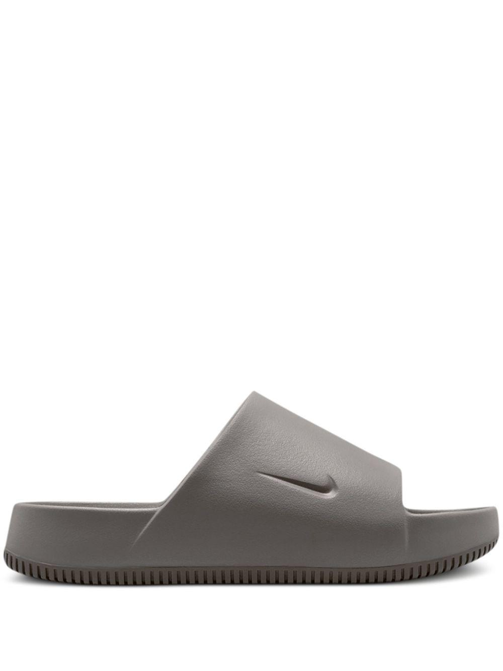 NIKE Calm Mule Slides In Gray In Flat Pewter/flat Pewter Product Image