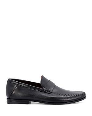 Mens Paine Whipstitched Leather Loafers Product Image