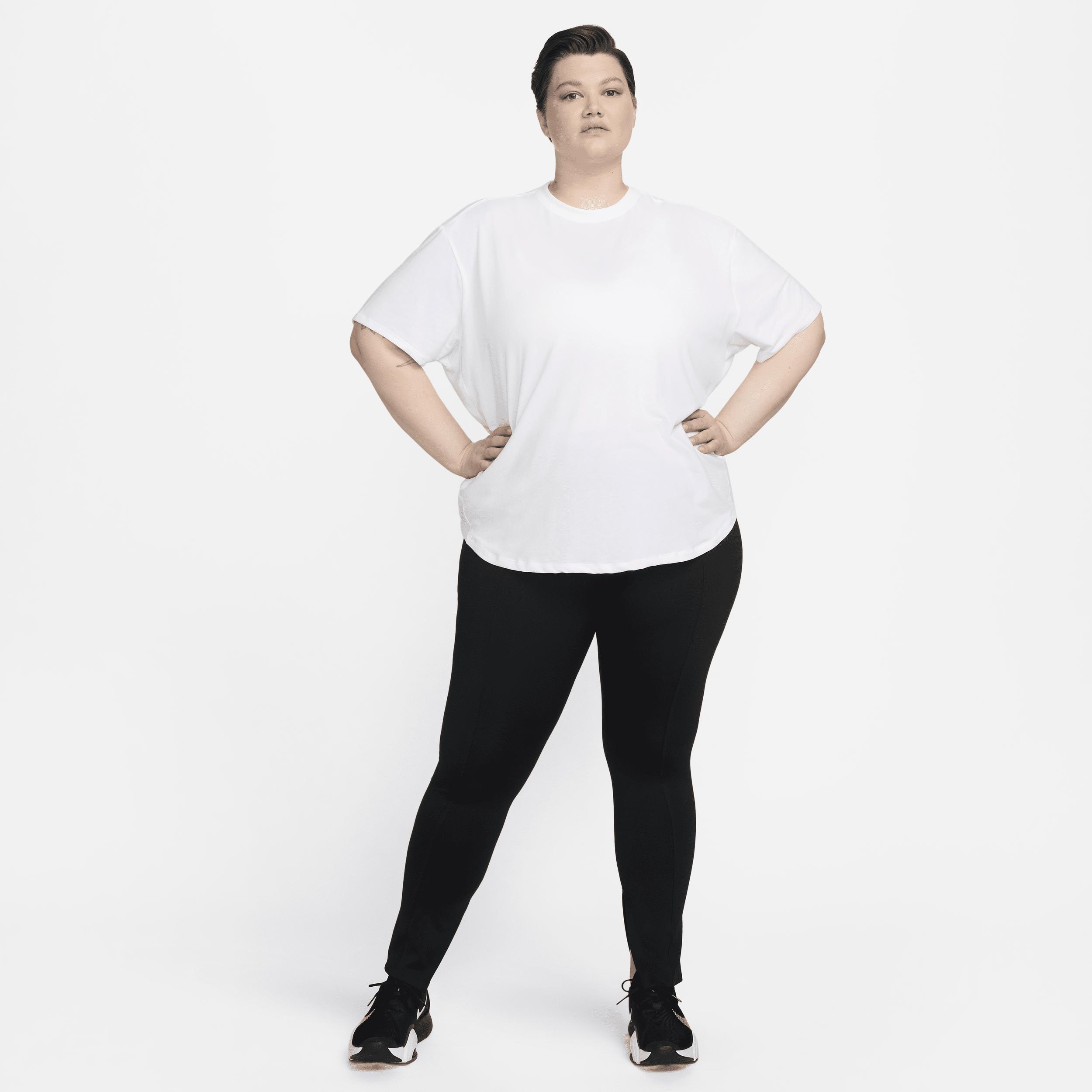 Nike Women's One Relaxed Dri-FIT Short-Sleeve Top (Plus Size) Product Image