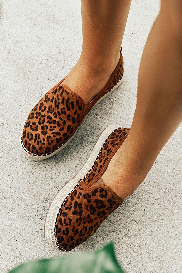 The Presley Espadrille in Leopard Product Image