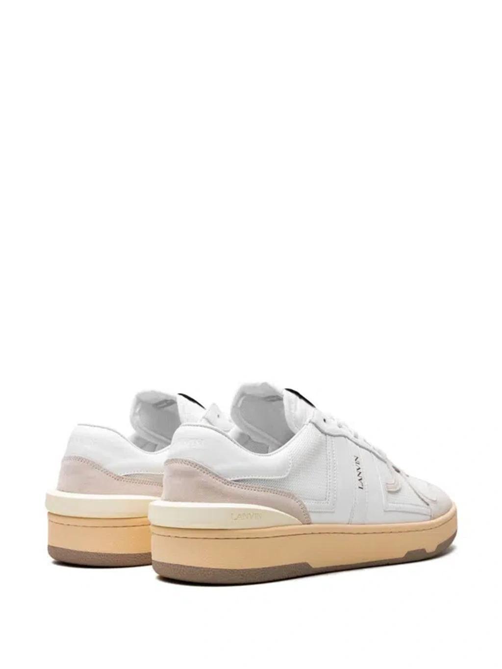 LANVIN Clay Low Top Sneakers Shoes In White Product Image