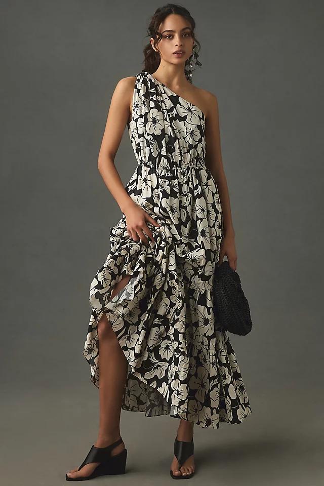 English Factory One-Shoulder A-Line Maxi Dress Product Image