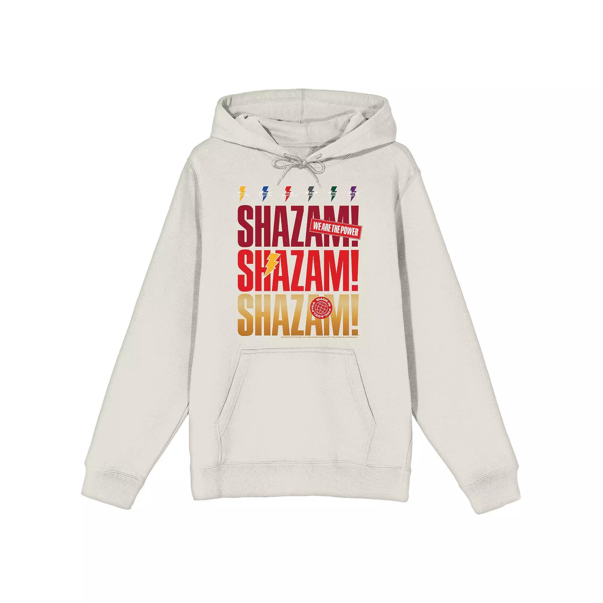 Men's DC Comics Shazam 2 Fury Of The Gods We Are The Power Graphic Hoodie,  Product Image
