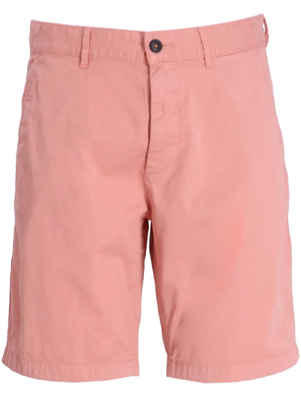 HUGO BOSS Slim-fit Chino Shorts In Pink Product Image