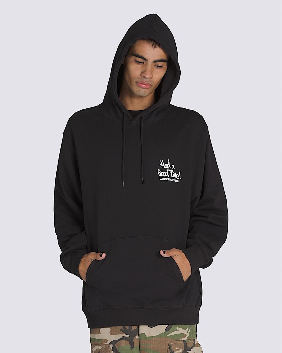 Skull Reaper Good Times Pullover Hoodie in Black| Vans US Product Image