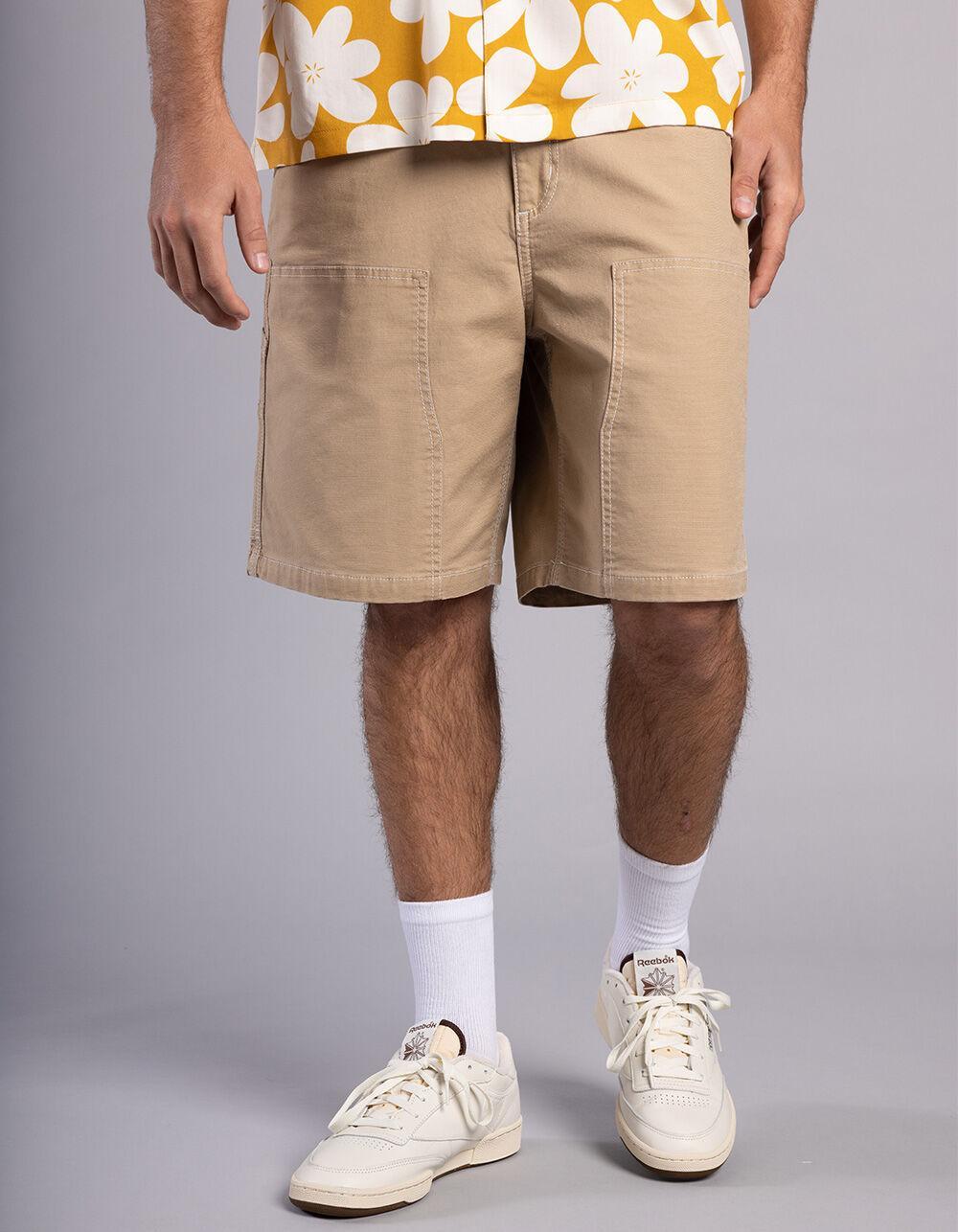 RSQ Mens Utility Canvas Shorts - SAND Product Image