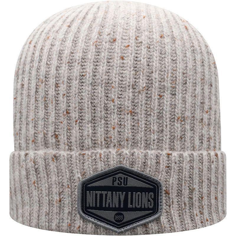 Mens Top of the World Gray Penn State Nittany Lions Alp Cuffed Knit Hat Product Image