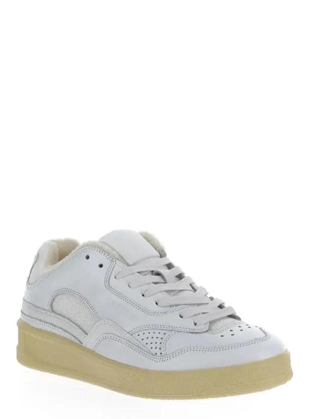 Basket Sneakers In White Product Image