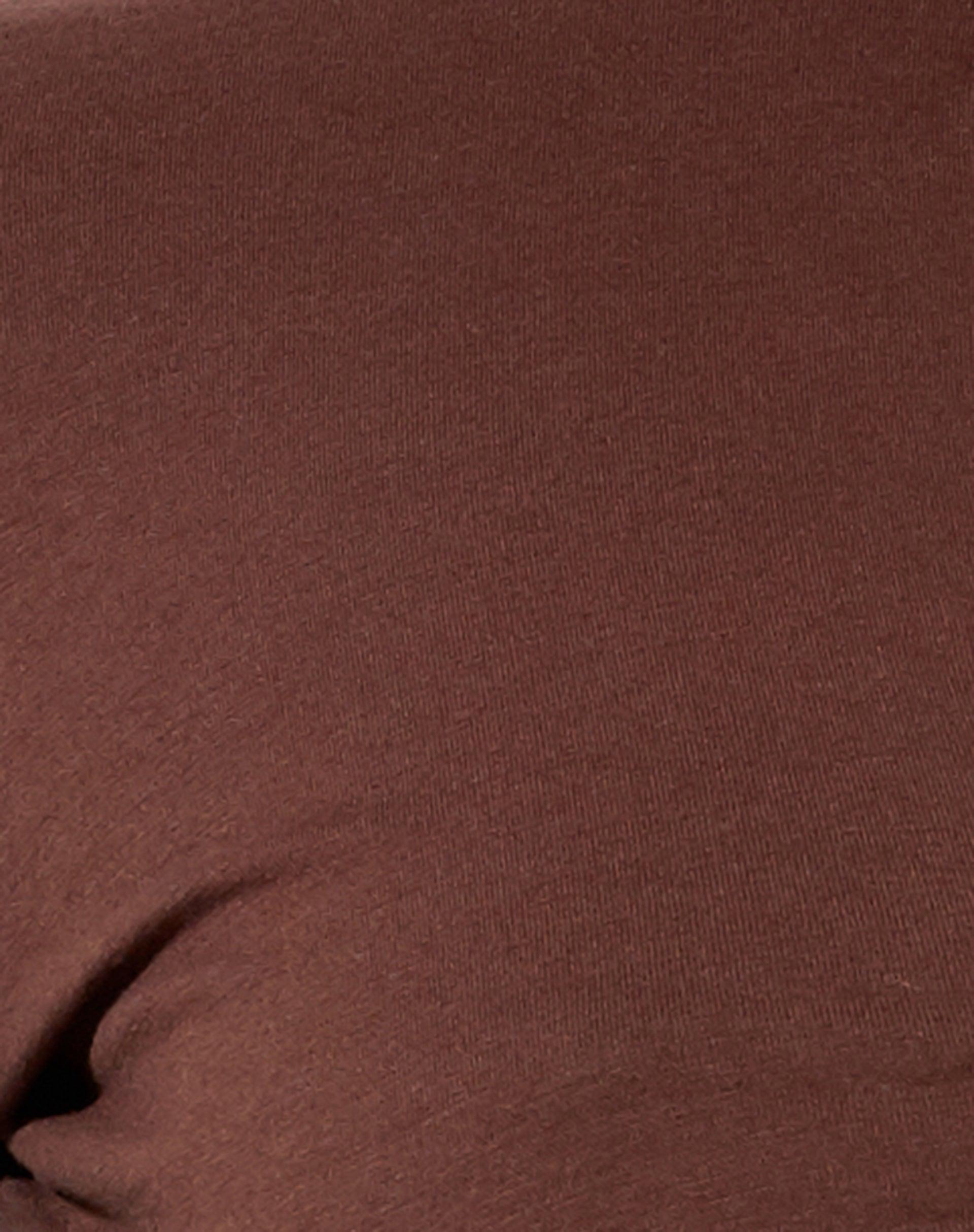 Zen Crop Top in Deep Mahogany  Product Image