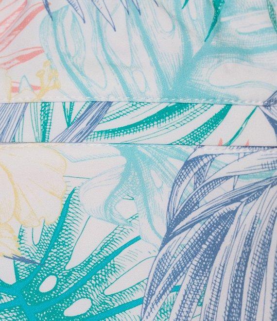 Caribbean Foliage Sketch 6#double; Swim Trunks Product Image