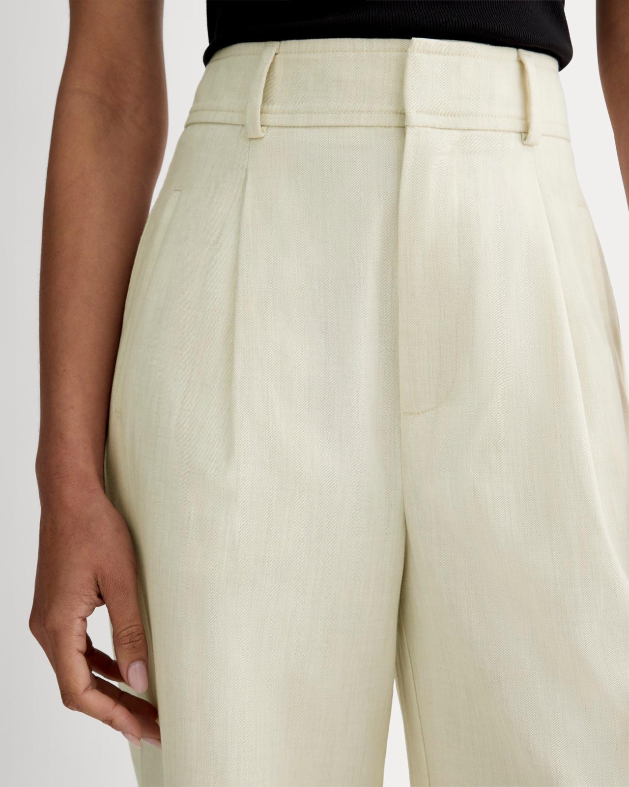 Womens Draper Pleated Pant in Buttersmooth by Everlane Product Image