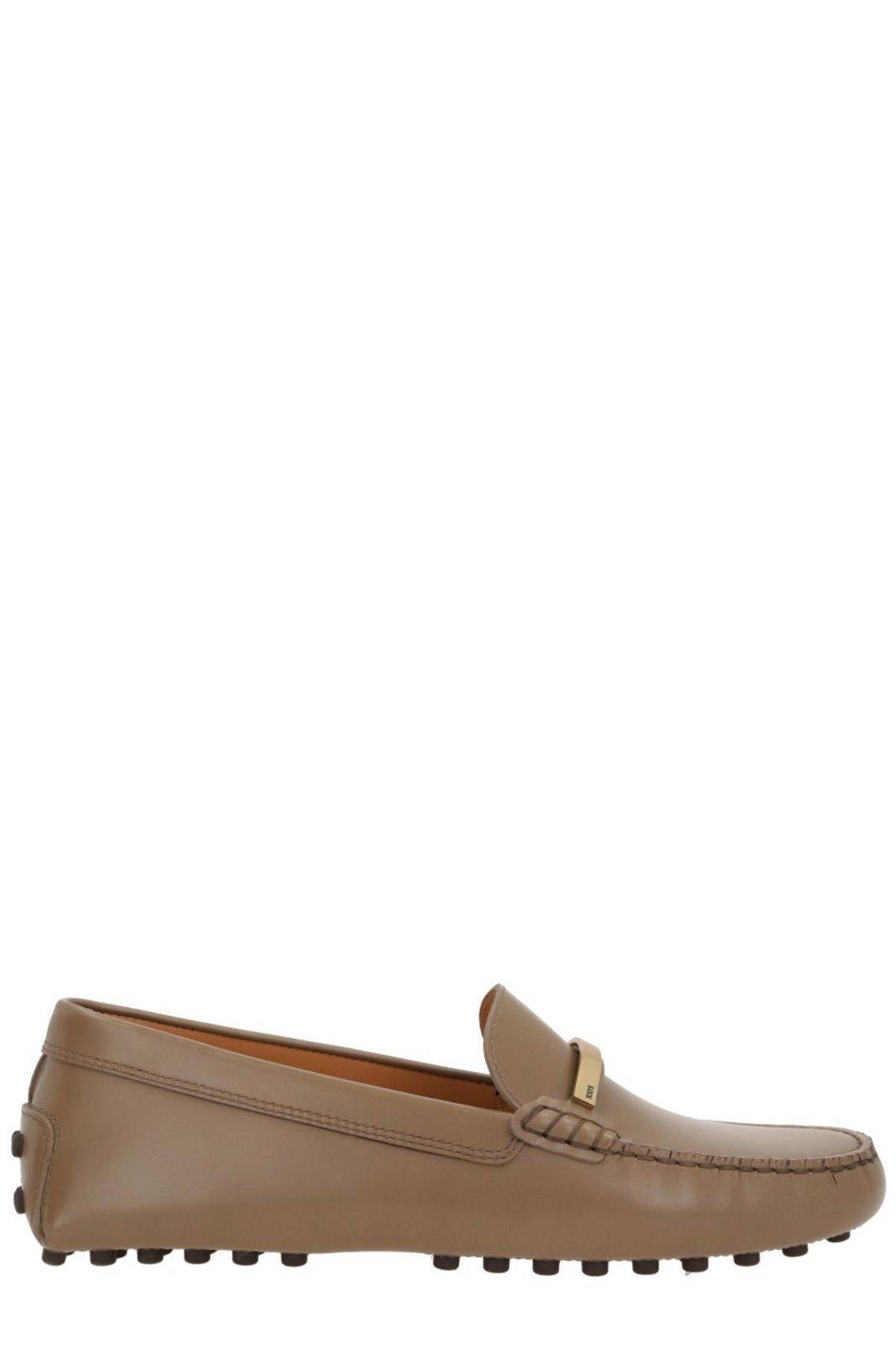 TOD'S Gommino Slip-on Driving Loafers In Brown Product Image