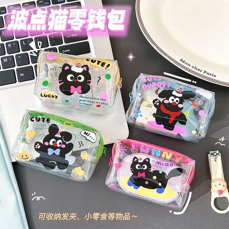 Animal Transparent PVC Coin Purse (Various Designs) Product Image