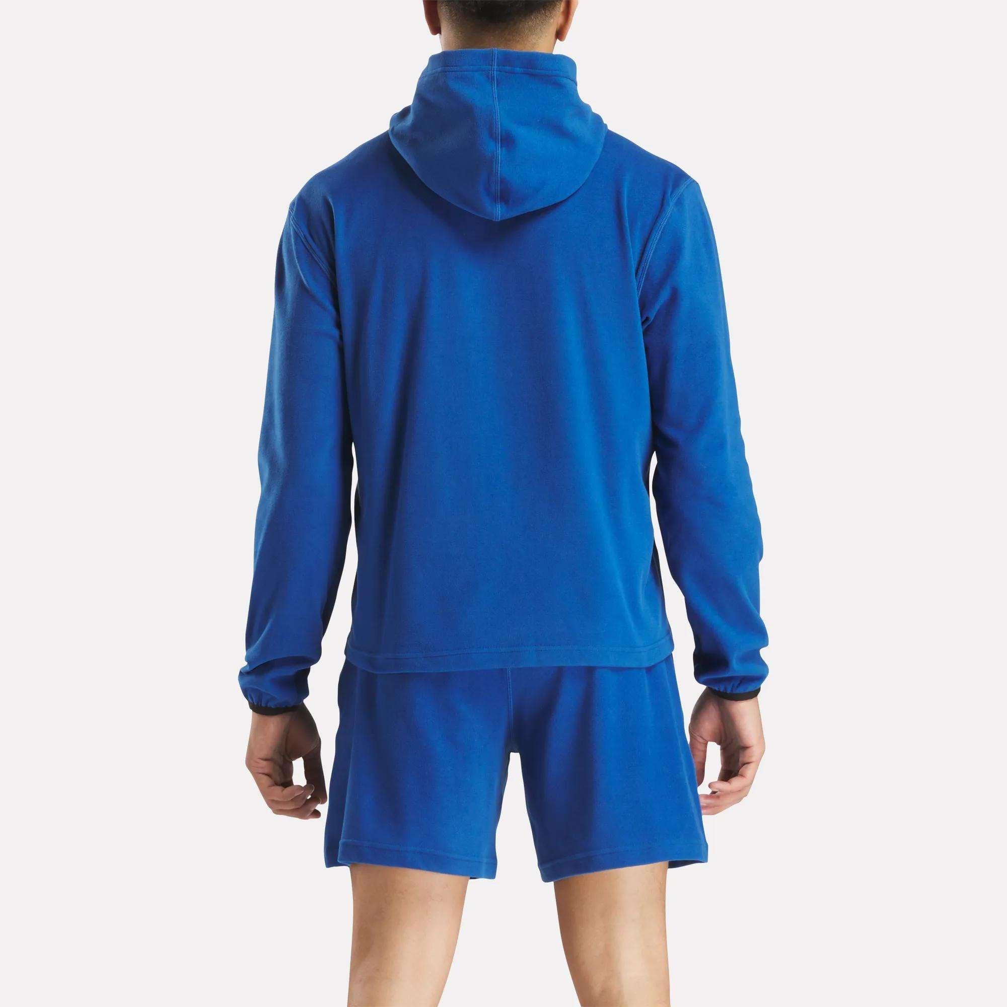 Men's Fleece Hoodie Male Product Image
